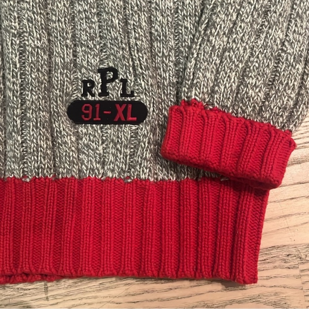 Vintage Ralph Lauren Men's XL Crew Knit Sweater - Picture 5 of 6